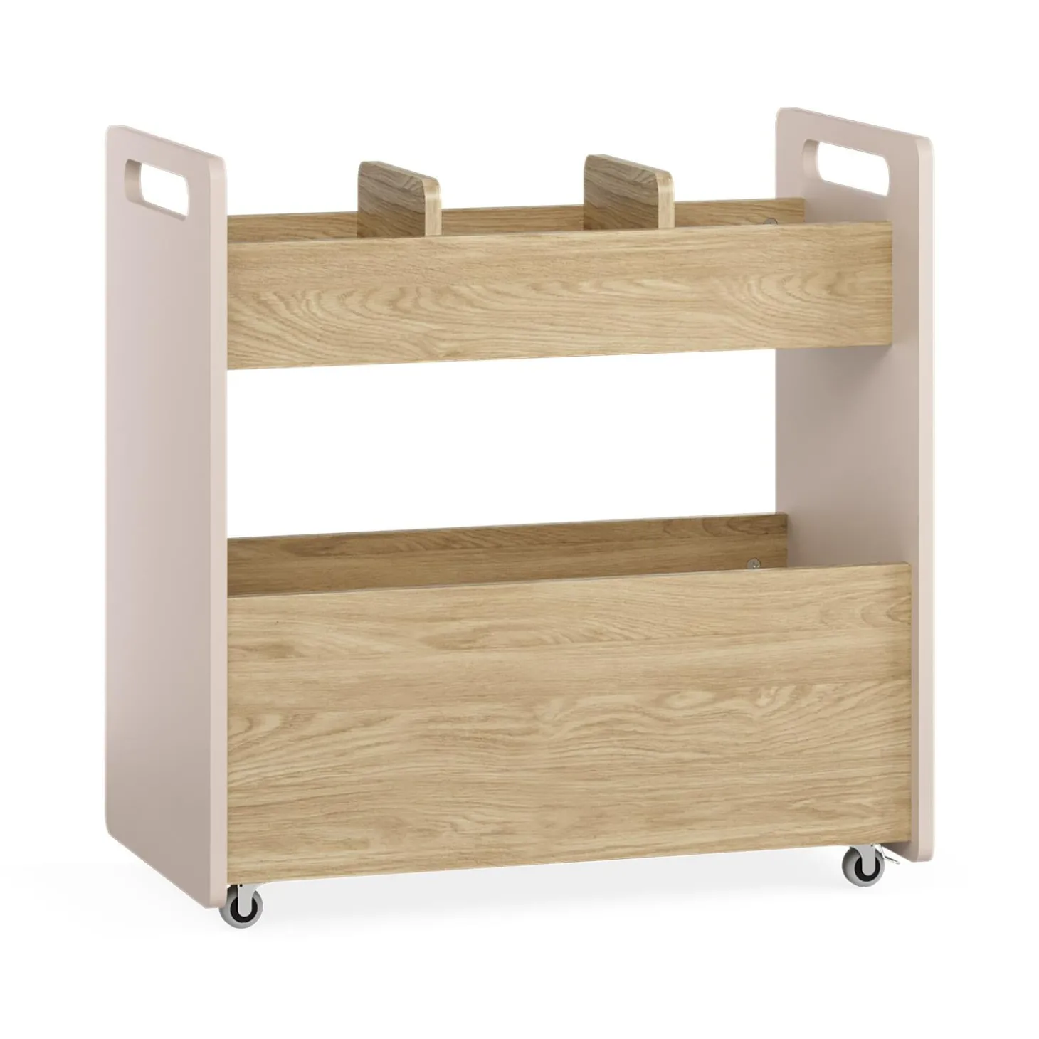 Vox Coffre Mobile pour Les Jouets Muve Chêne/Sable-Beige