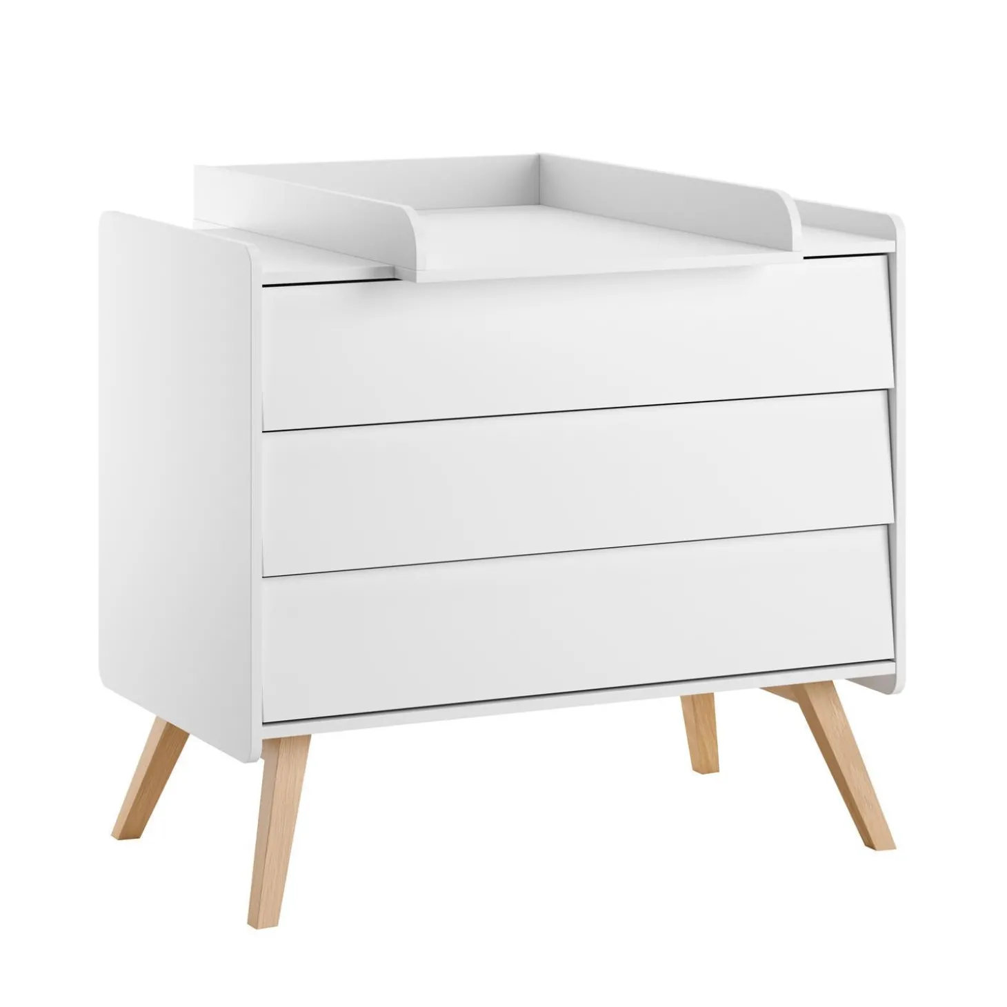 Vox Commode Vintage Blanc/chêne