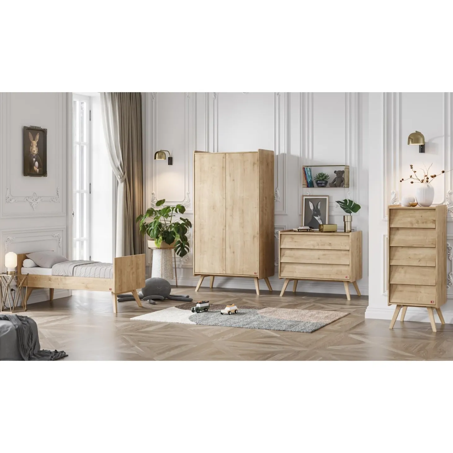 Vox Commode Vintage Bois