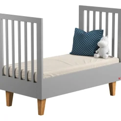 Vox                    Lit Bébé Lounge     Gris Clair            70x140 cm