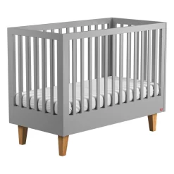 Vox                    Lit Bébé Lounge     Gris Clair            70x140 cm
