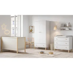 Vox Lit bébé Tela Bois/Beige 60x120 cm