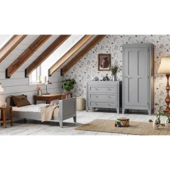 Vox Lit Milenne Gris Clair 70x140 cm