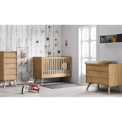 Vox                    Plan à langer Vintage     Bois