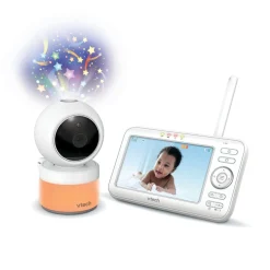 VTech Baby                    Babyphone vidéo lightshow    Blanc