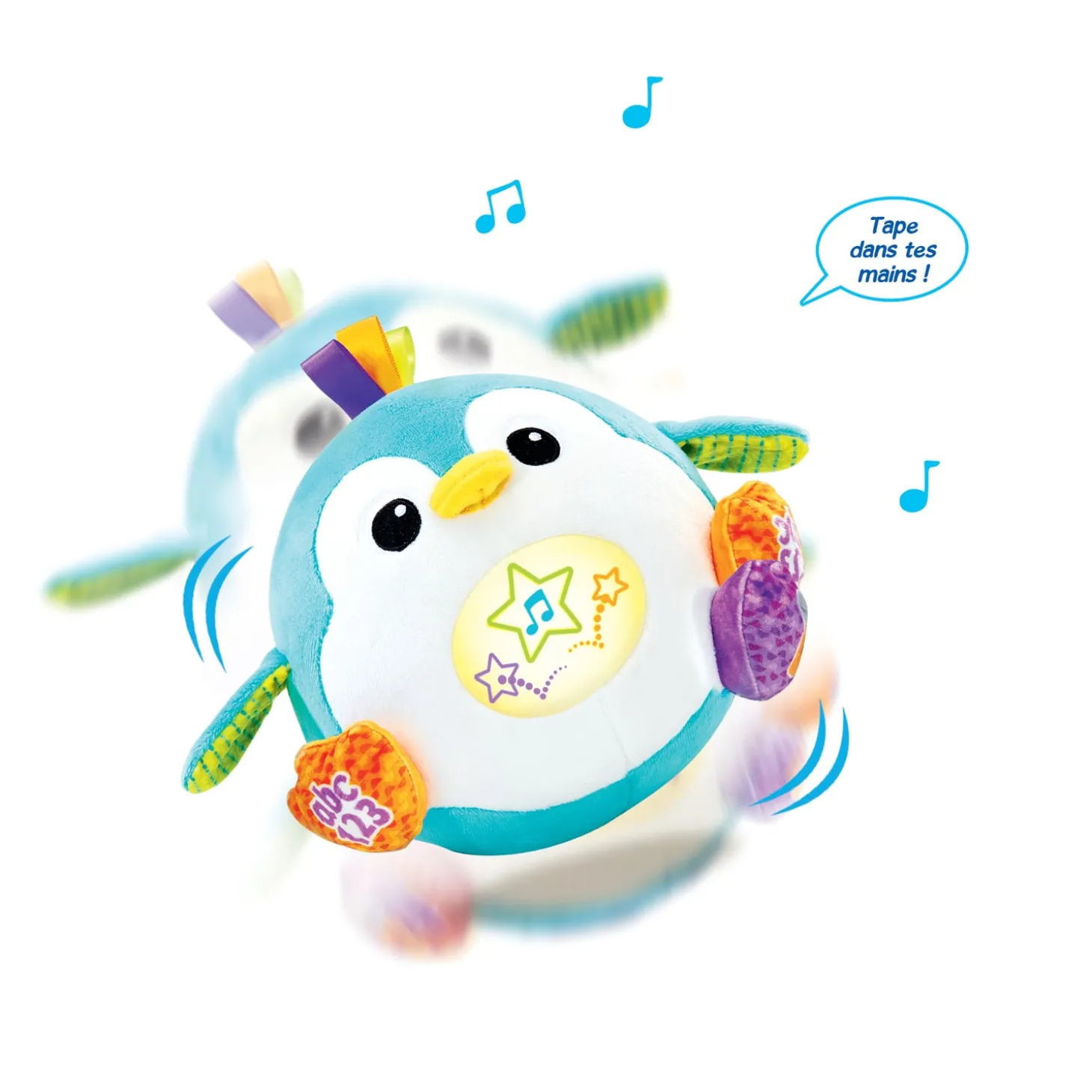 VTech Baby Balle magique Rouli'pingouin Multicolore