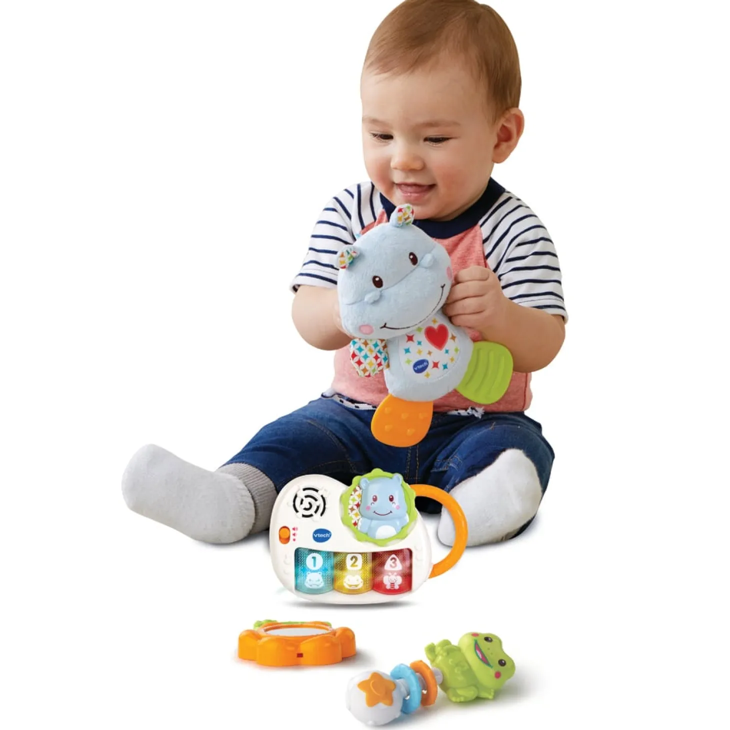 VTech Baby Coffret naissance - éveil des sens Bleu