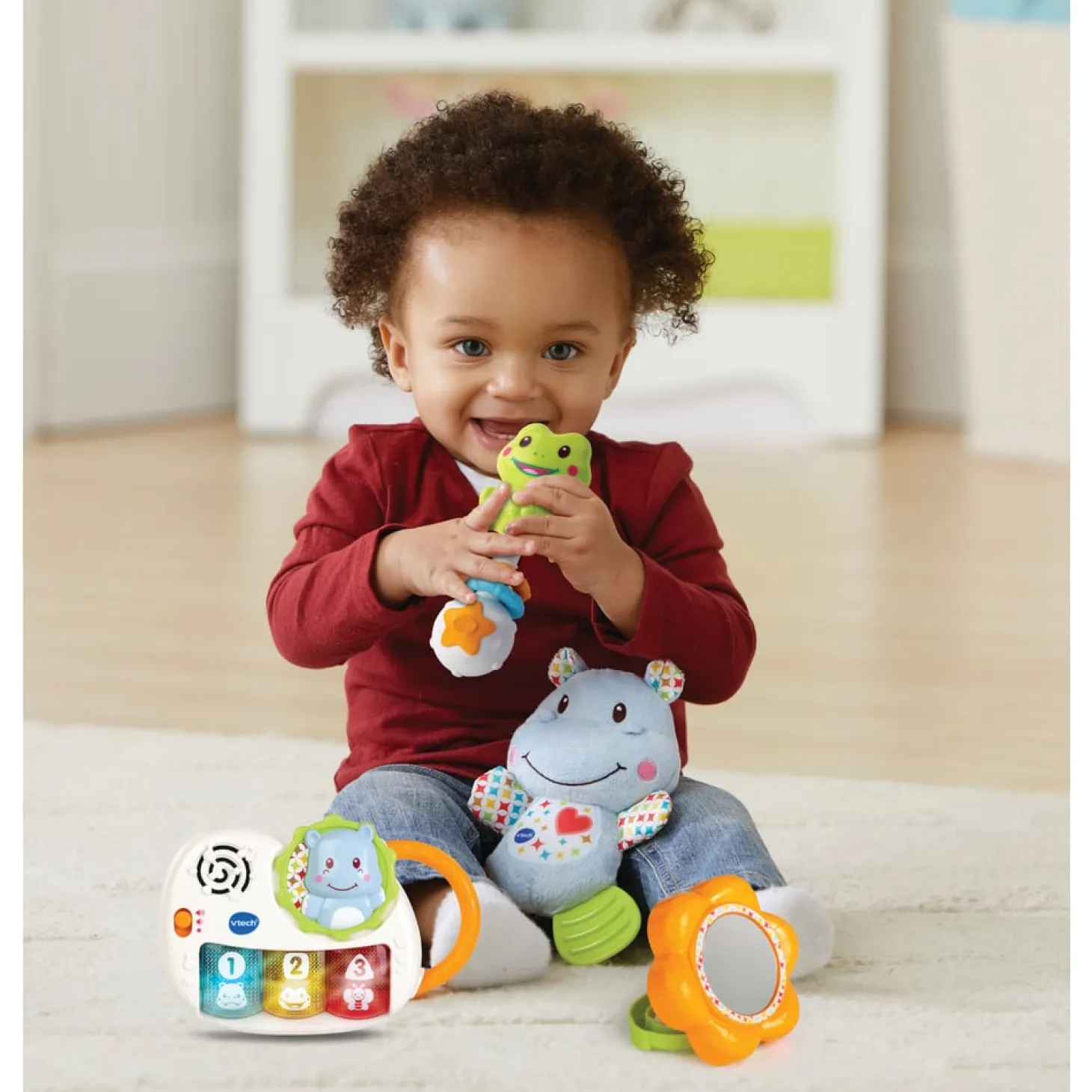 VTech Baby Coffret naissance - éveil des sens Bleu
