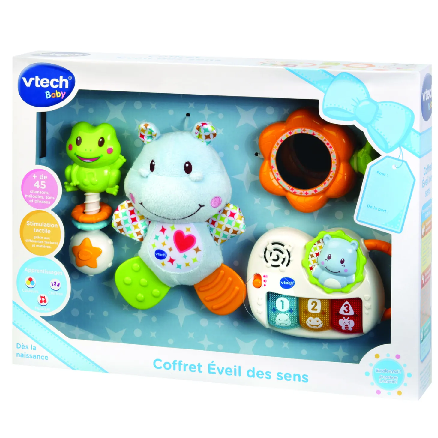 VTech Baby Coffret naissance - éveil des sens Bleu