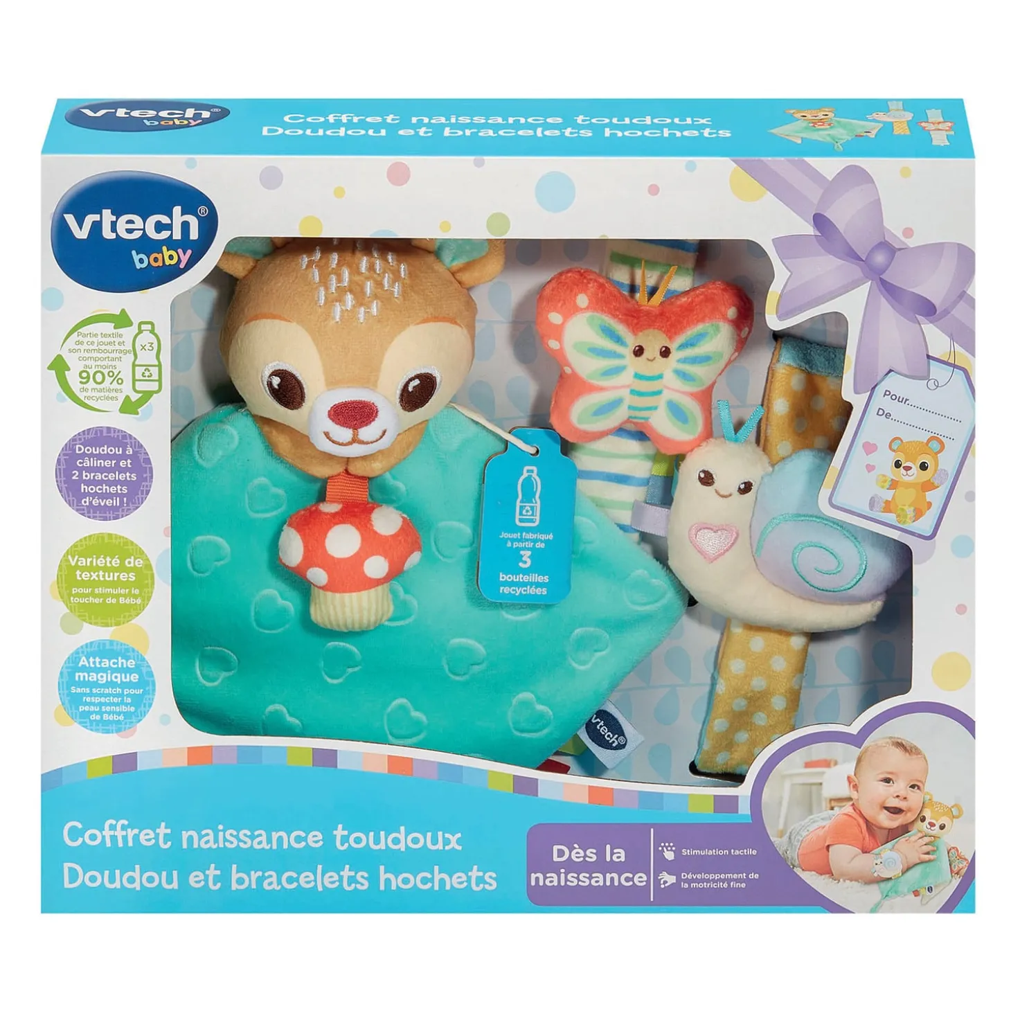 VTech Baby Coffret naissance toudoux Multicolore