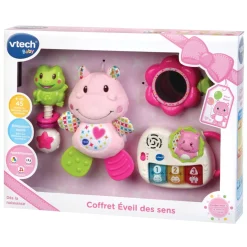 VTech Baby Coffret naissance - éveil des sens Rose