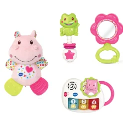 VTech Baby Coffret naissance - éveil des sens Rose