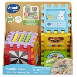 VTech Baby Cube des découvertes Modulo Multicolore