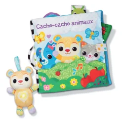 VTech Baby                    Grand livre toudoux des découvertes    Multicolore