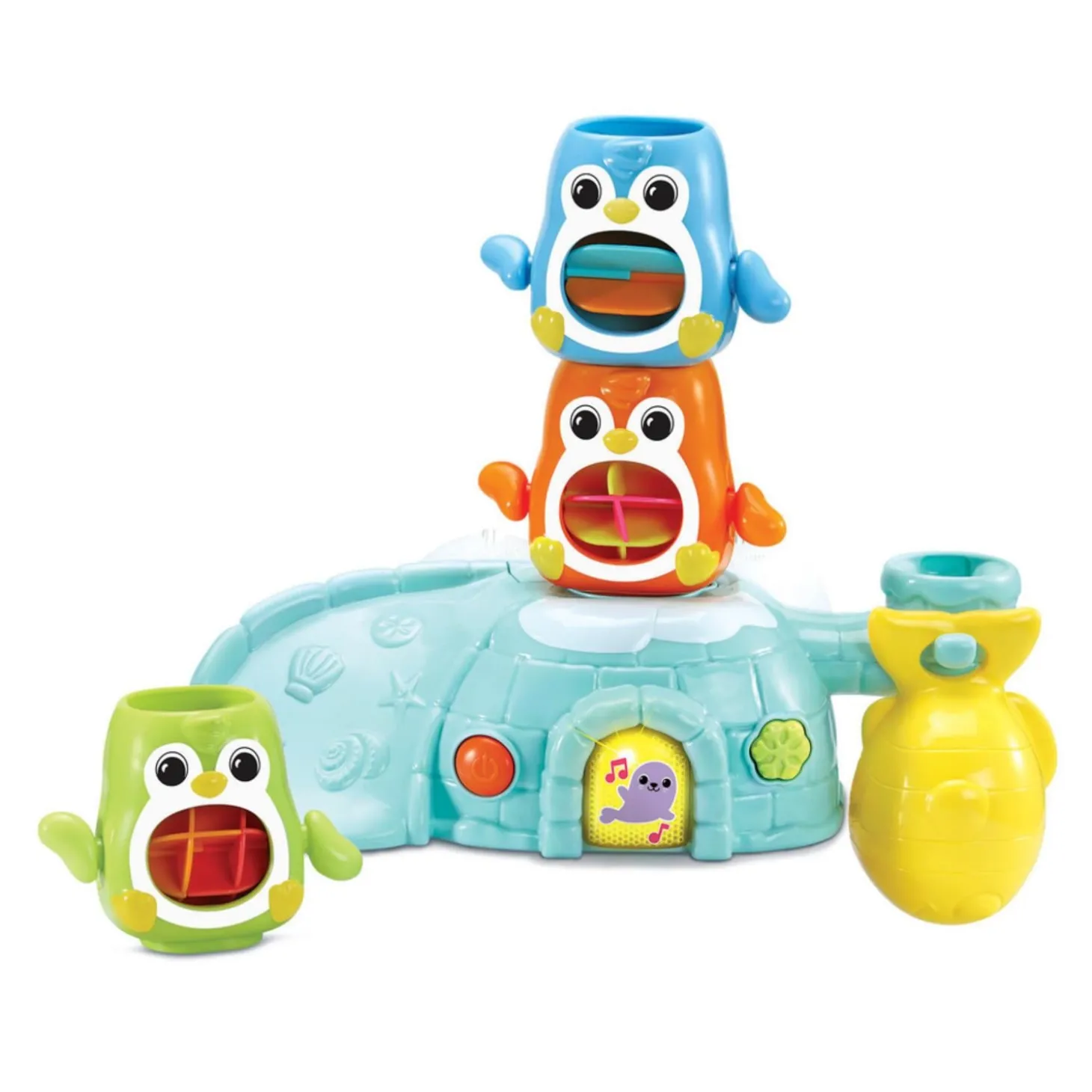 VTech Baby Jouet 1, 2, 3, empilo pingouins Multicolore