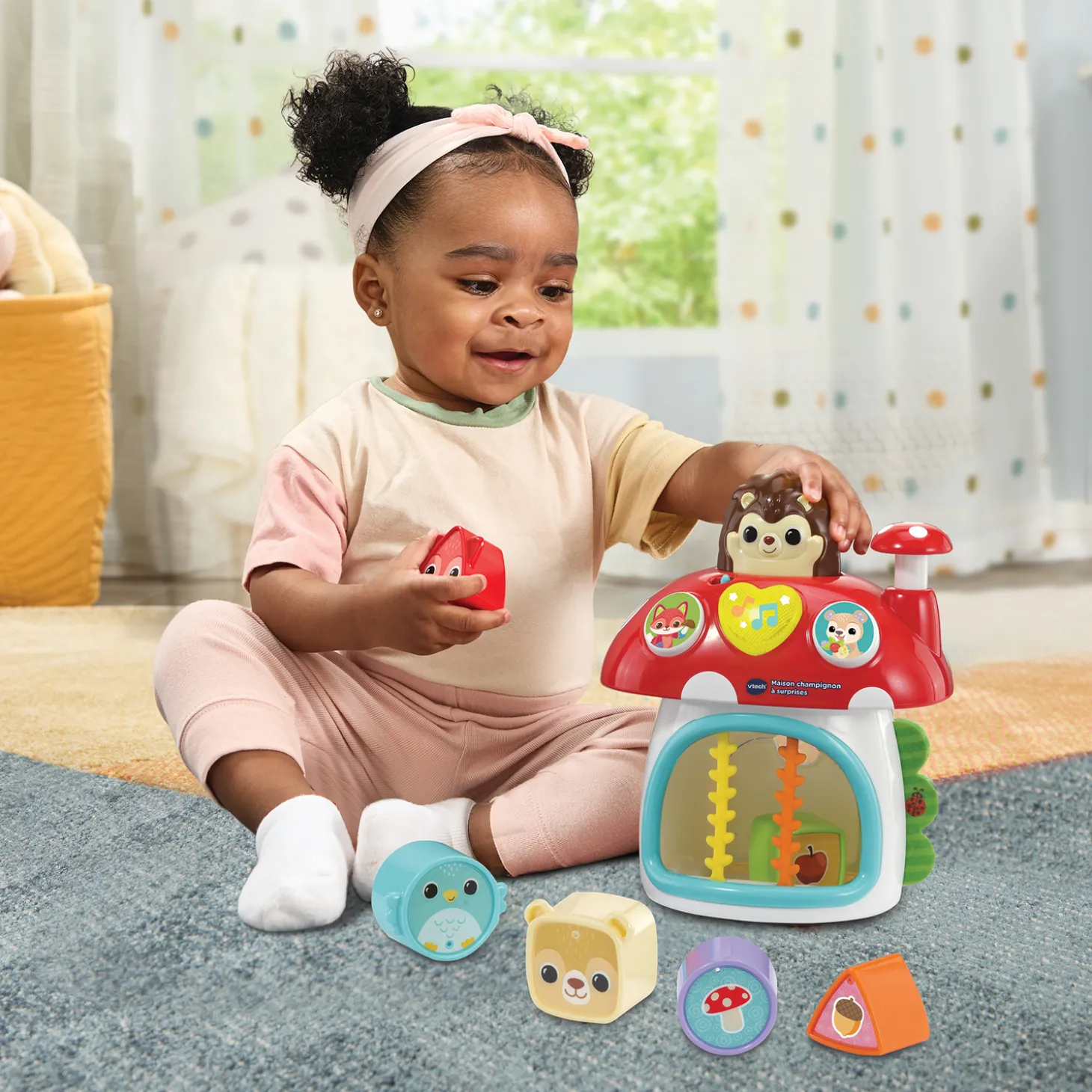 VTech Baby Jouet Maison champignon à surprises Multicolore