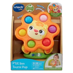 VTech Baby                    Jouet P'tit lion tourni pop    Multicolore