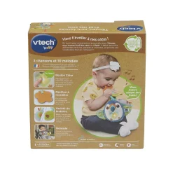 VTech Baby Jouet Titouan, mon toucan éveil des sens Multicolore
