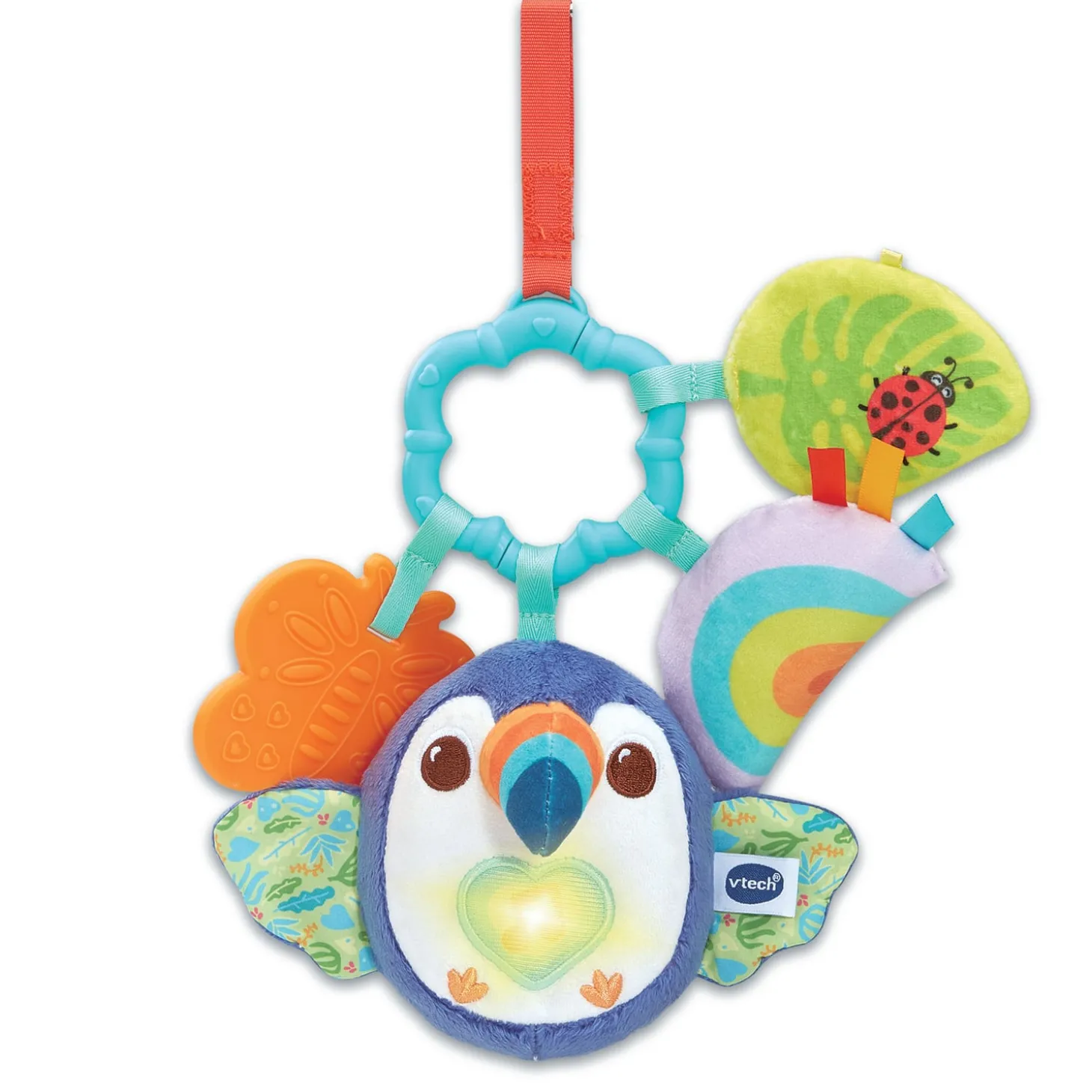 VTech Baby Jouet Titouan, mon toucan éveil des sens Multicolore