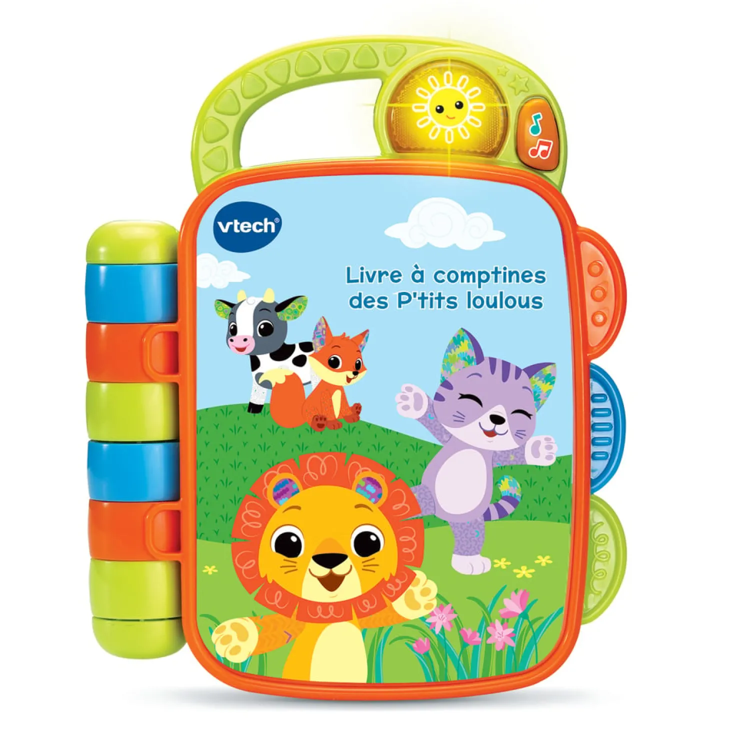 VTech Baby Livre à comptines des p'tits loulous Multicolore