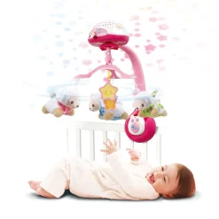VTech Baby Lumi mobile Compte-moutons Rose