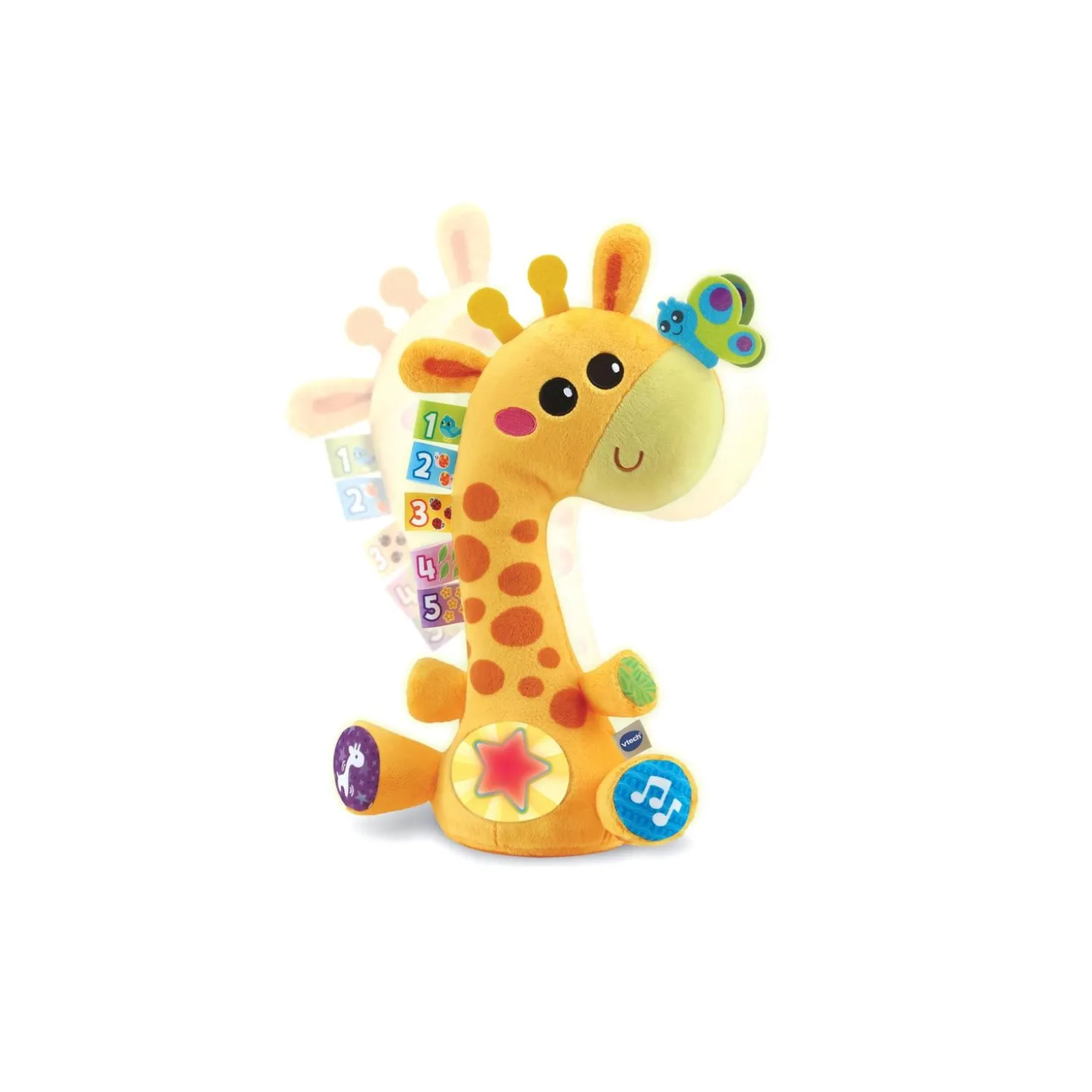 VTech Baby Ma girafe moov & groov Multicolore
