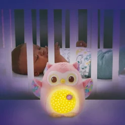 VTech Baby Ma veilleuse lumi chouette Rose