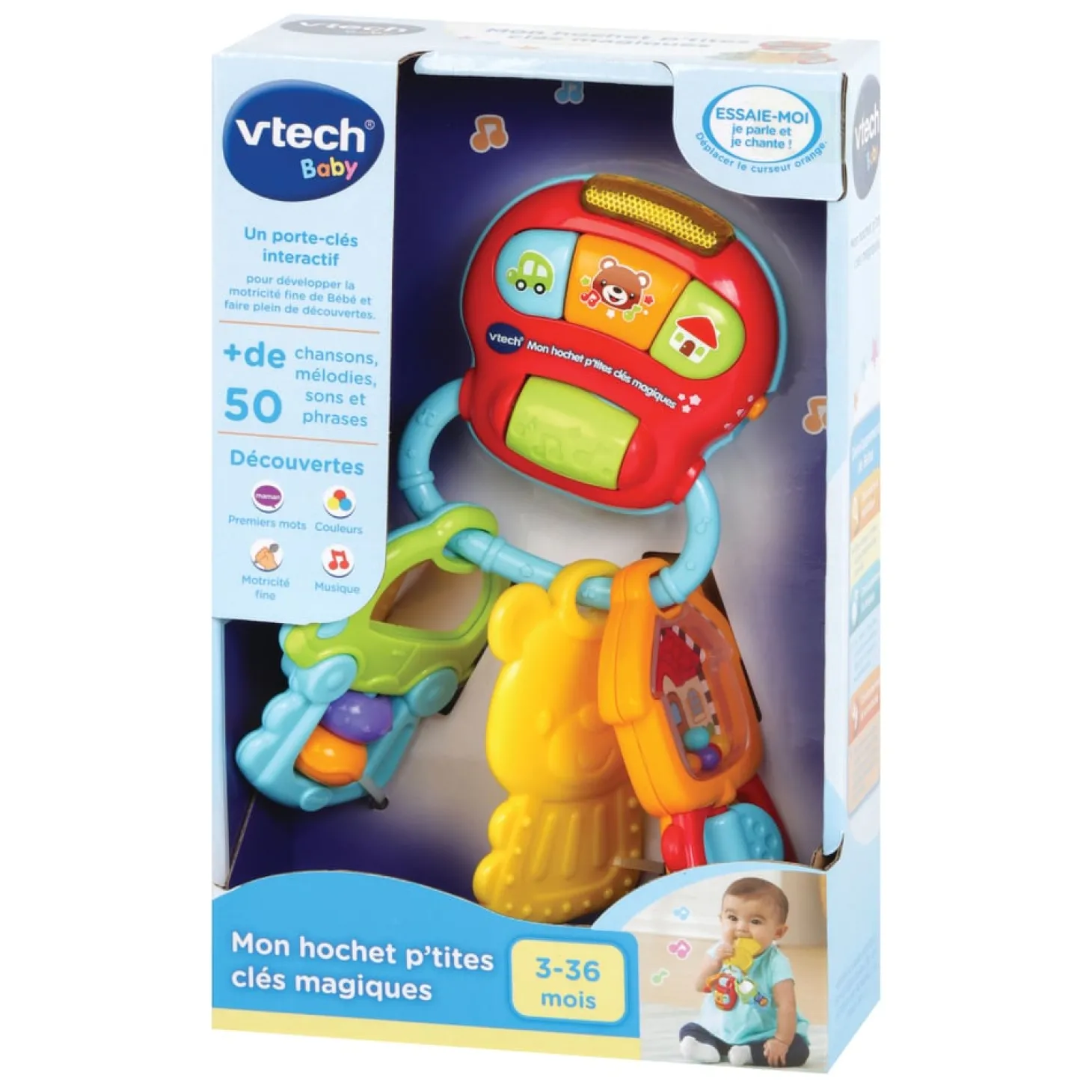 VTech Baby Mon hochet p'tites clés magiques