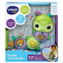 VTech Baby Myrtille twist chenille Multicolore