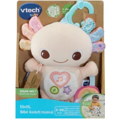 VTech Baby Peluche musicale Eliott bébé axolotl Multicolore