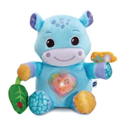 VTech Baby Peluche Théo mon hippo calin Bleu