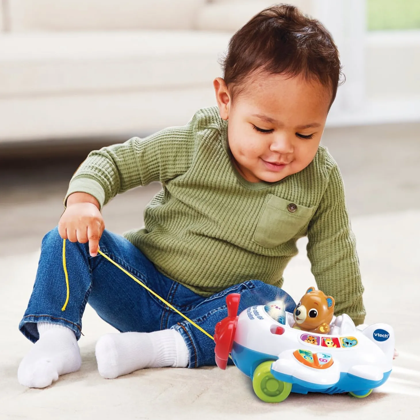 VTech Baby Super avion des p'tits loulous Multicolore