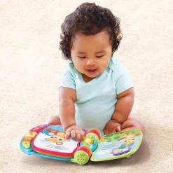 VTech Baby Super livre enchanté des baby loulous Bleu