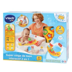 VTech Baby                    Super siège de bain interactif 2 en 1