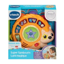 VTech Baby Super tambourin lumi magique Multicolore
