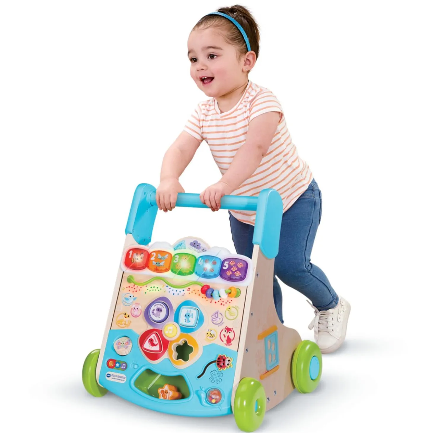 VTech Baby Super trotteur nature interactif Multicolore