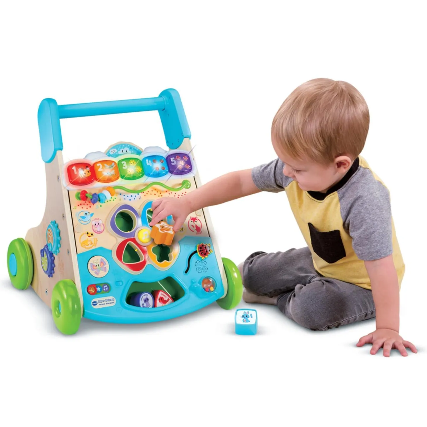 VTech Baby Super trotteur nature interactif Multicolore