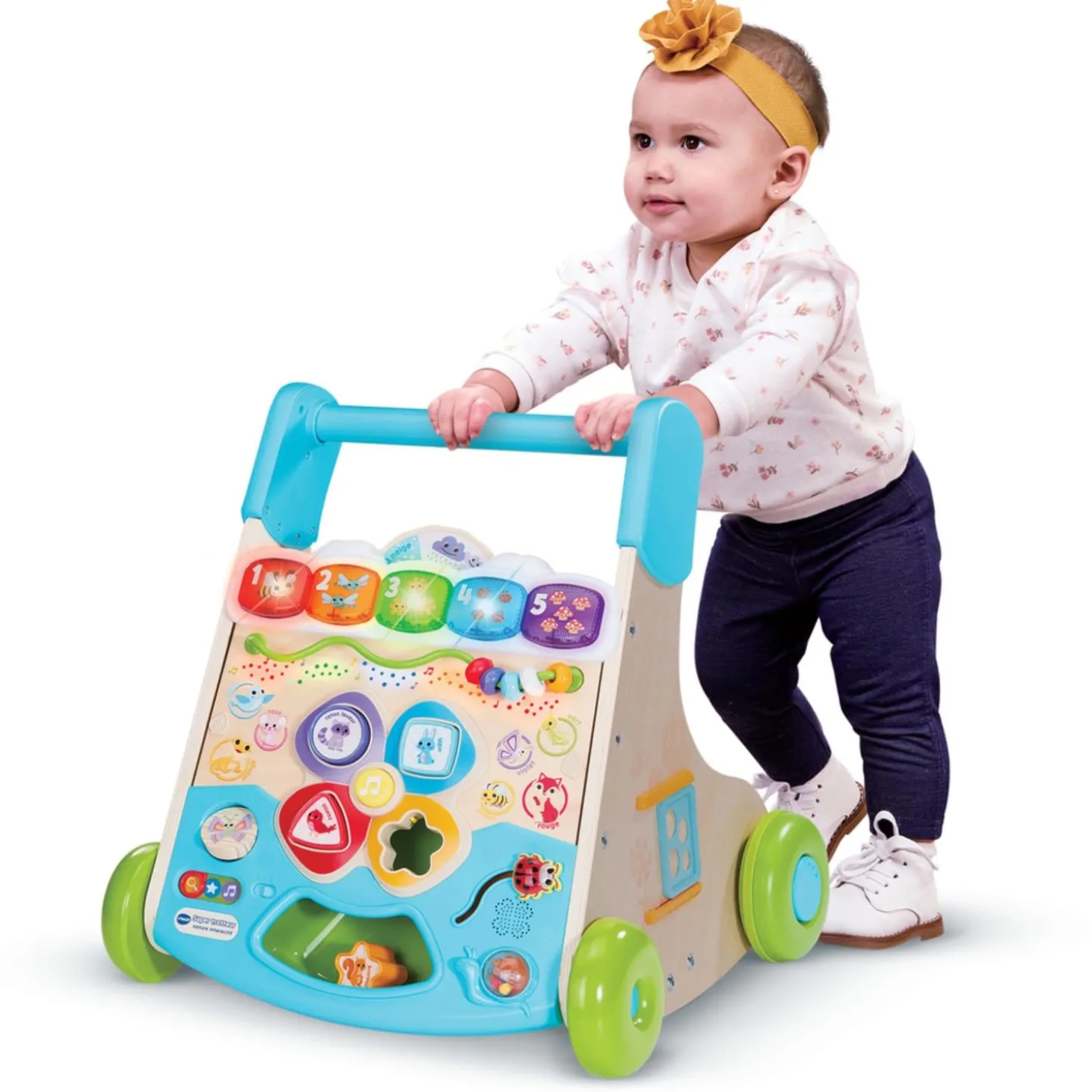 VTech Baby Super trotteur nature interactif Multicolore