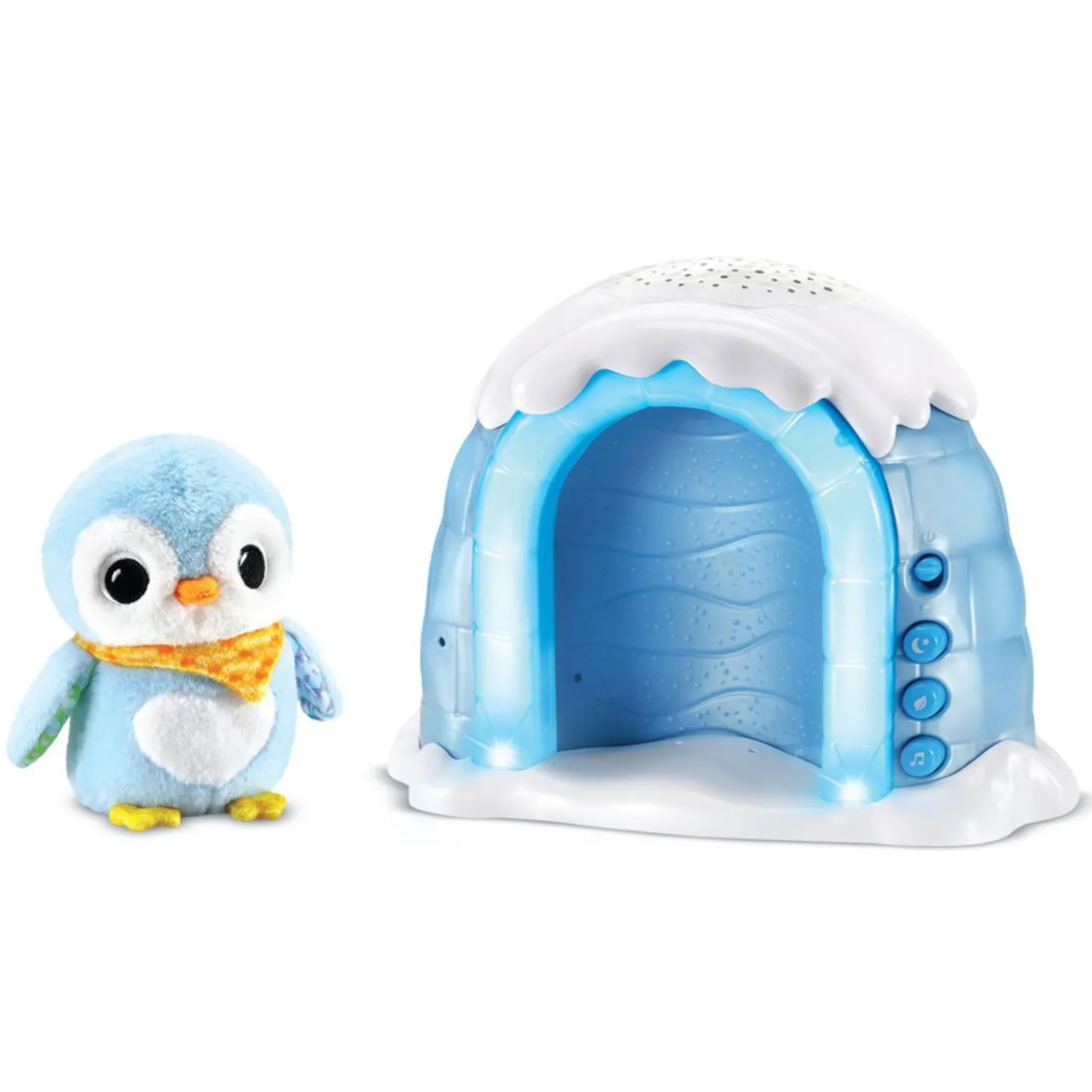 VTech Baby Veilleuse p'tit pingouin nuit etoilee Multicolore