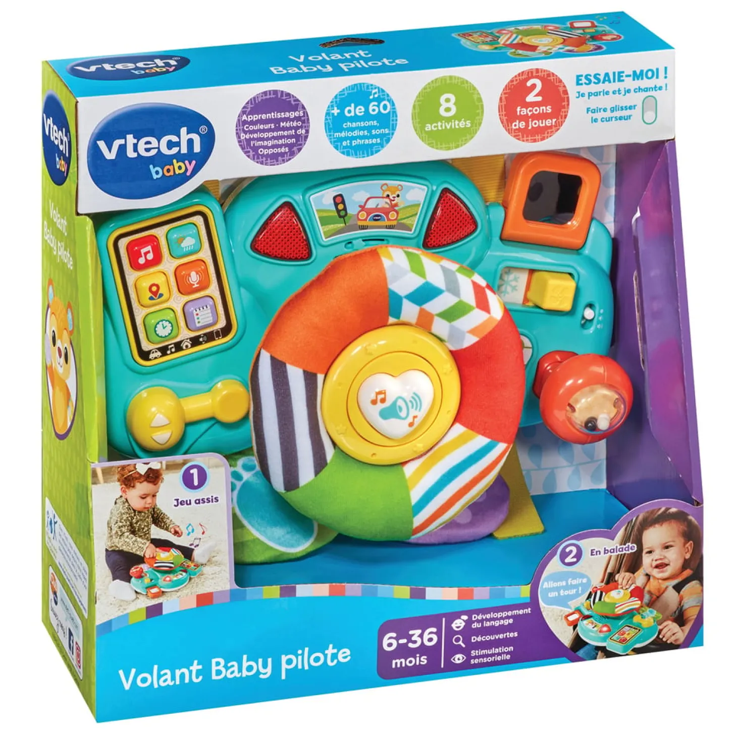 VTech Baby Volant baby pilote Multicolore