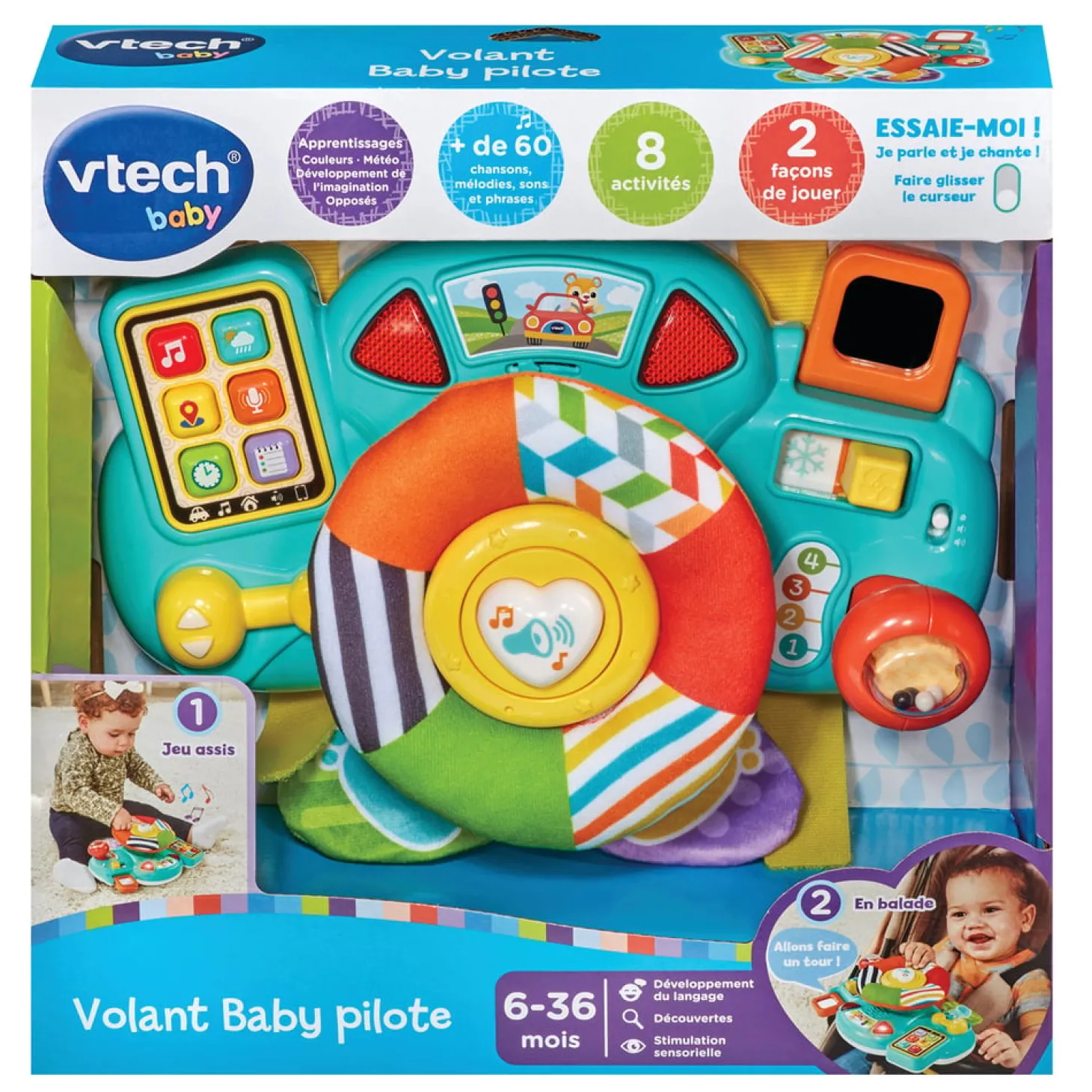 VTech Baby Volant baby pilote Multicolore