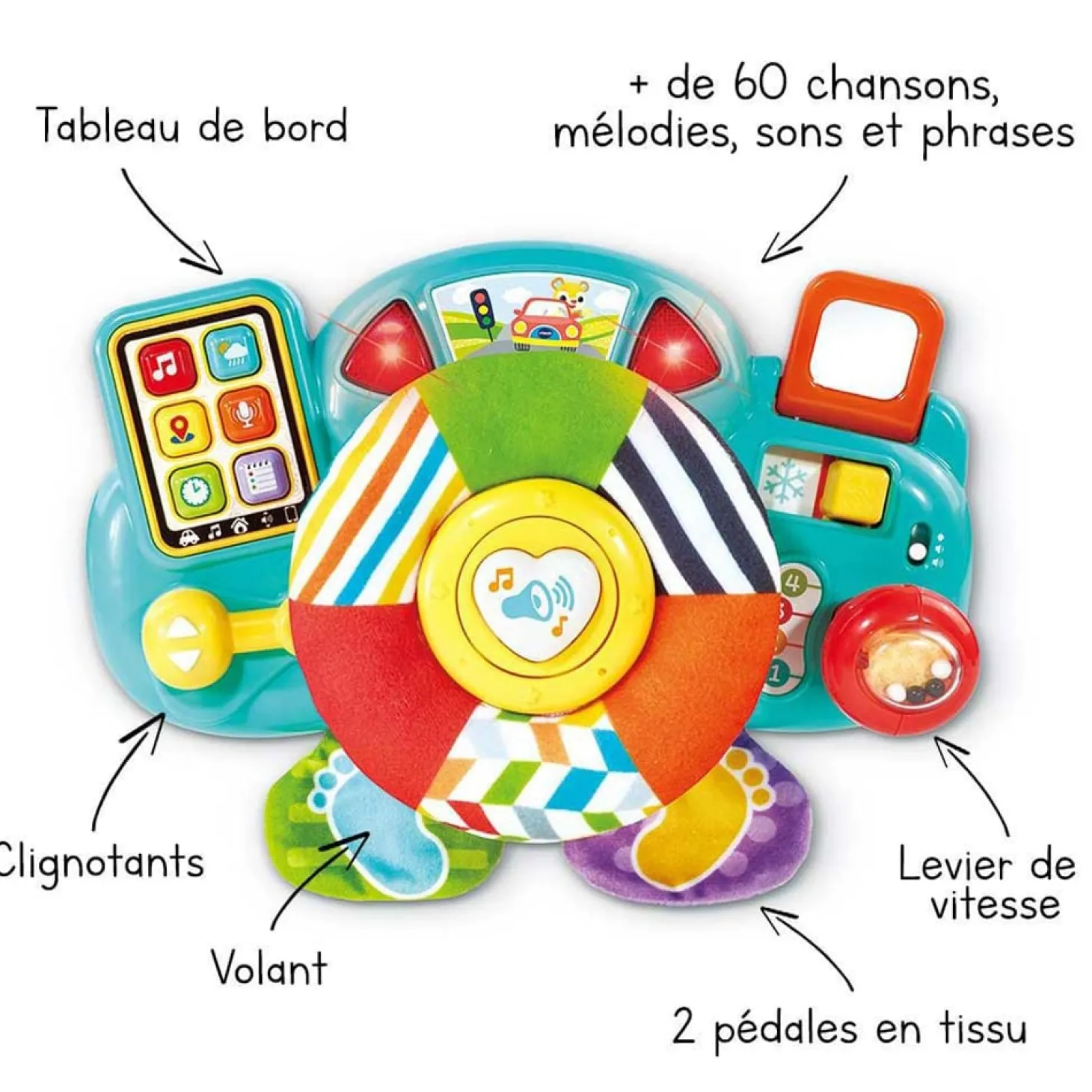 VTech Baby Volant baby pilote Multicolore