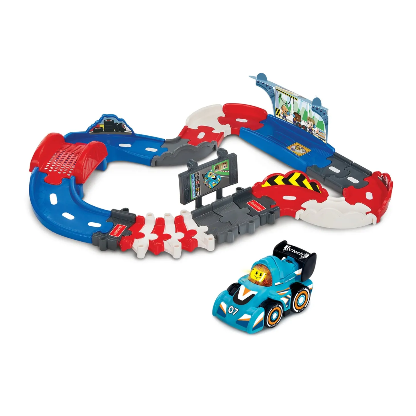 Vtech Circuit pit stop Tut tut bolides Multicolore