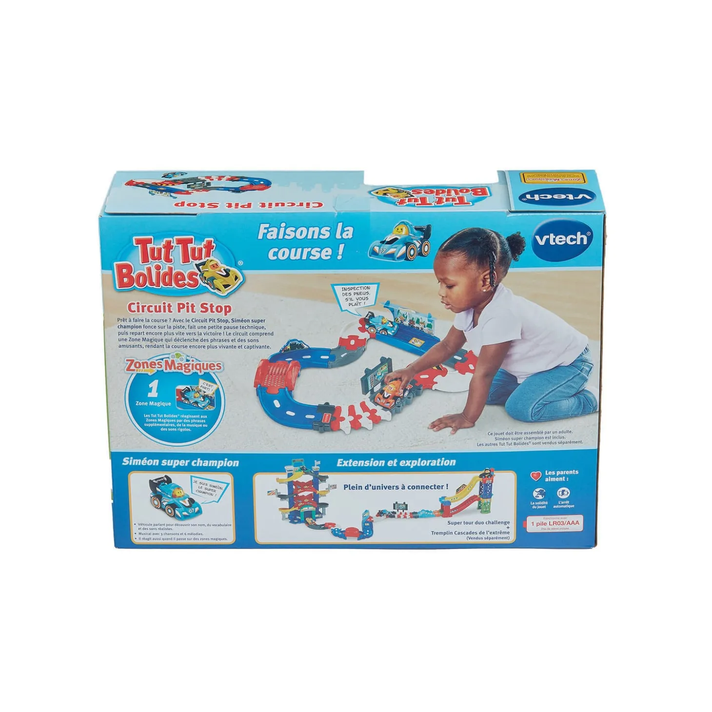 Vtech Circuit pit stop Tut tut bolides Multicolore
