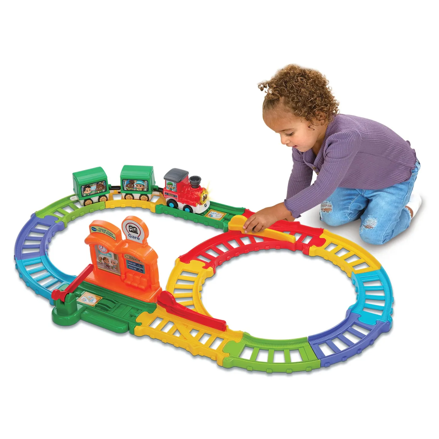 Vtech Circuit train tut tut express Tut tut bolides Multicolore