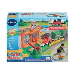 Vtech                    Circuit train tut tut express Tut tut bolides    Multicolore