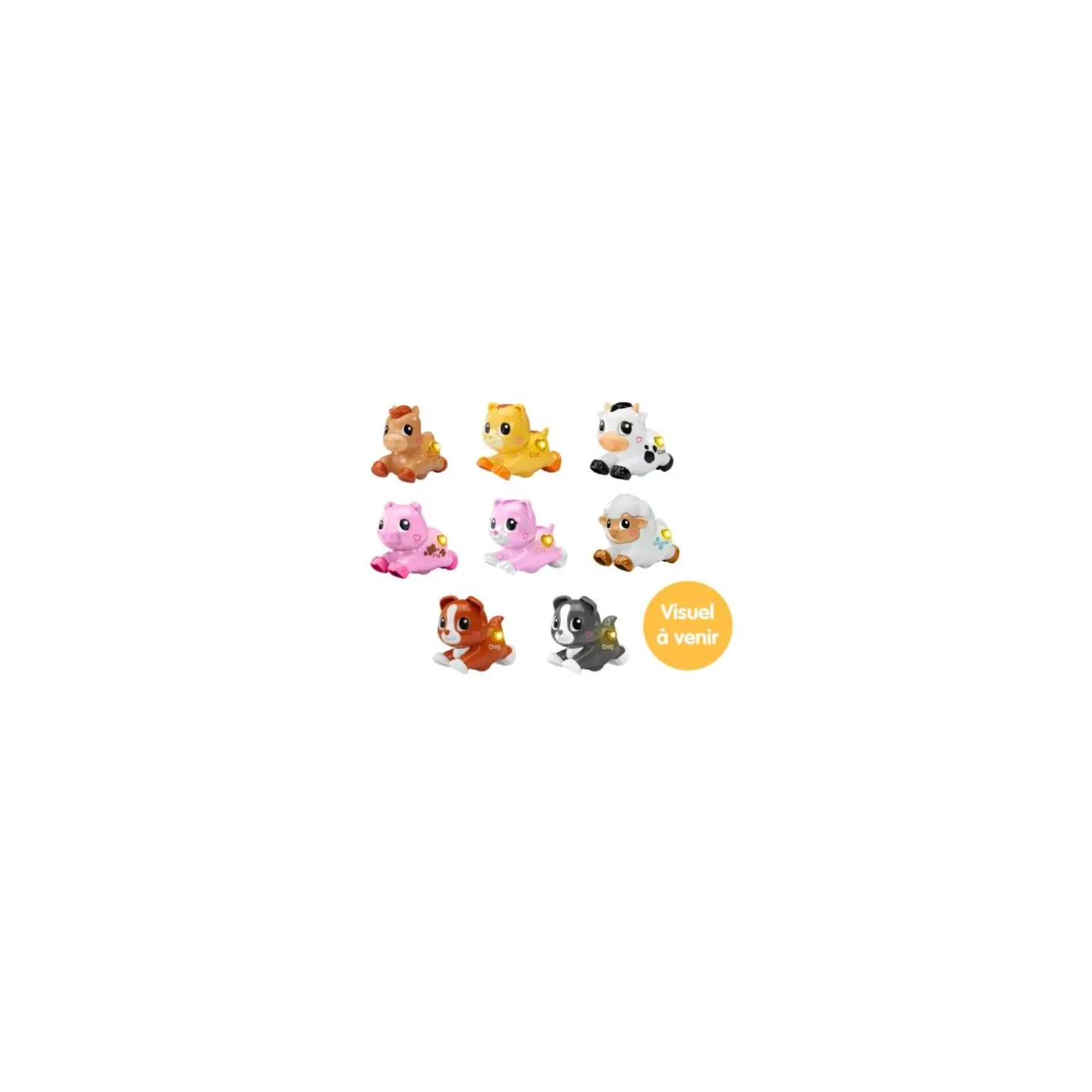 Vtech Tut tut animo bisous différents modèles Multicolore