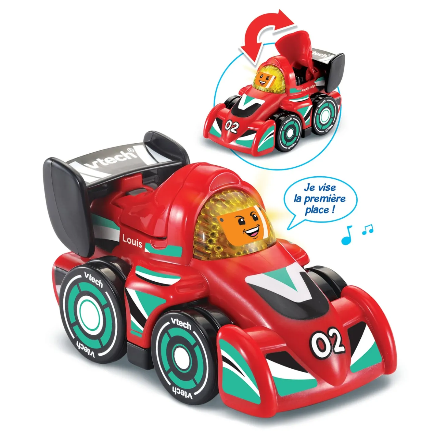 Vtech Voitures de course Tut tut bolides Multicolore