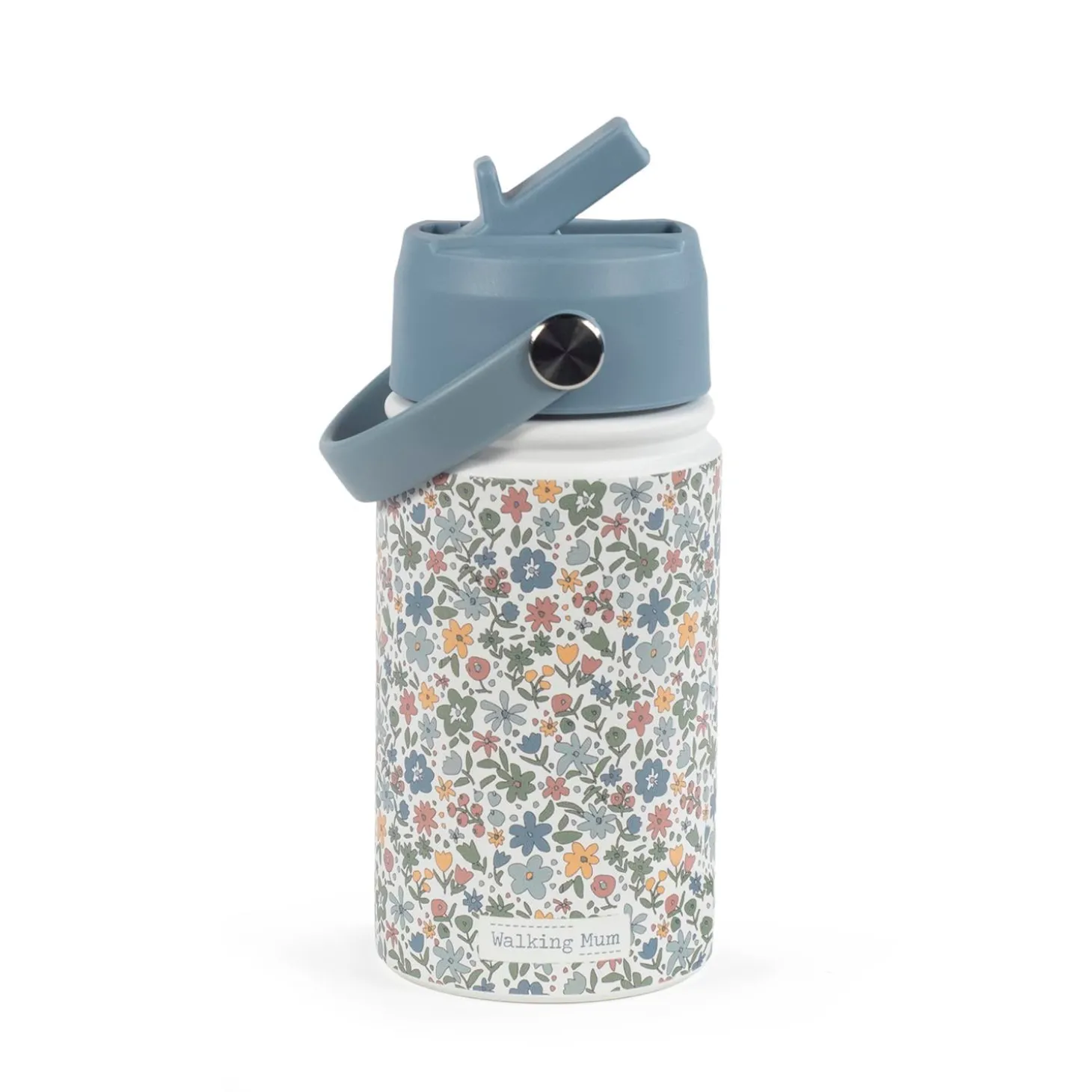 Walking Mum Bouteille isotherme summer Flowers Vert 350 ml