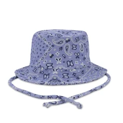 Walking Mum Chapeau anti-UV Bandana Bleu